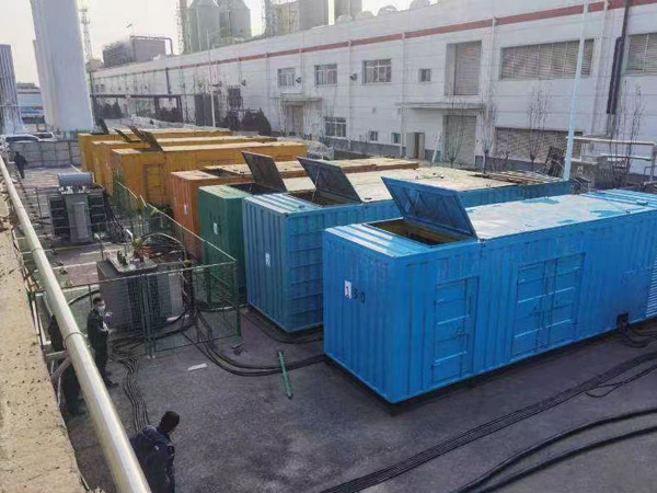 黔南柴油发电机出租案例展示